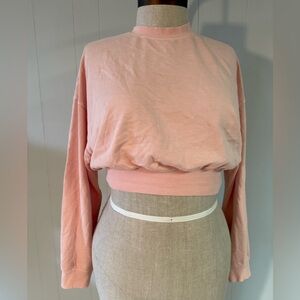 Women's Pink Long Sleeve Top